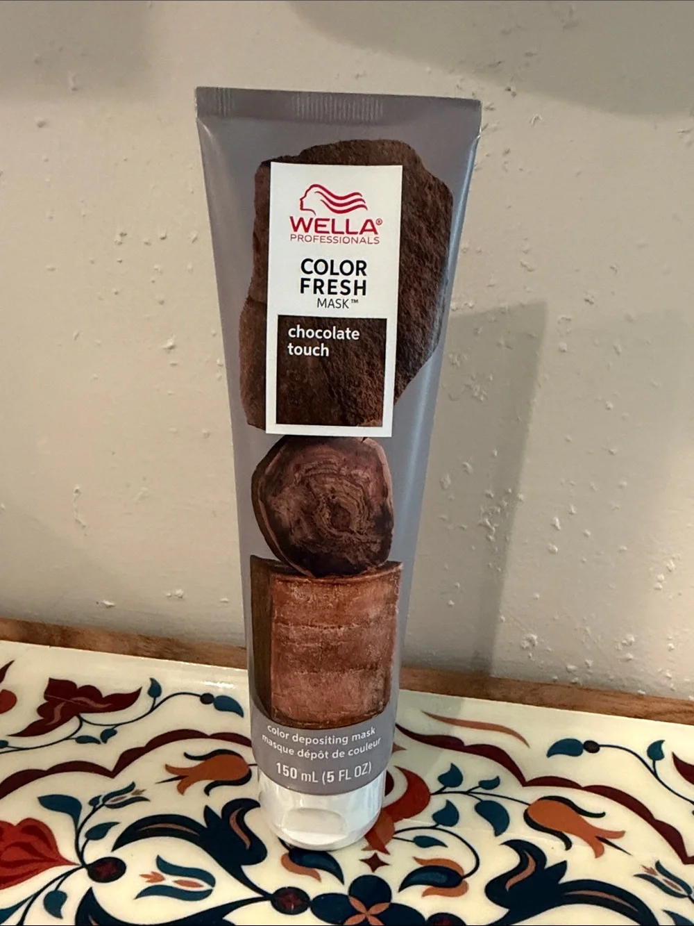 Wella Color Fresh Mask - Chocolate Brown Tube new Sealed.